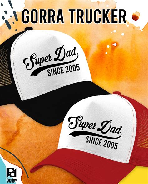 Gorras Personalizadas Para Dia Del Padre Pandora Design Portafolio