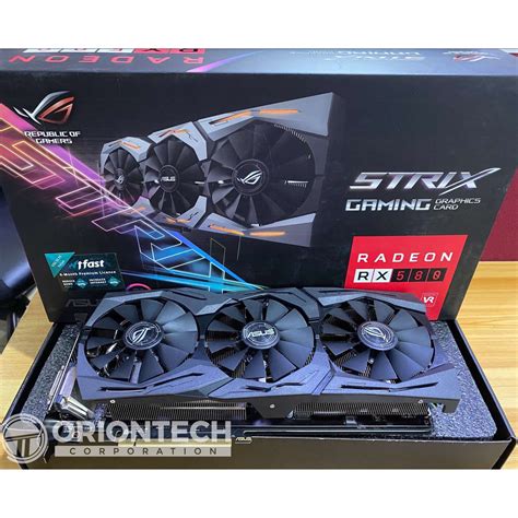 Asus Rog Strix Rx O G Gamingoc Edition Gddr Dp Hdmi Dvi Vr Ready