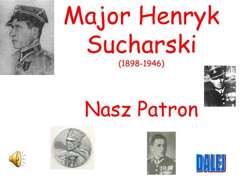 Ppt Major Henryk Sucharski Nasz Patron Powerpoint