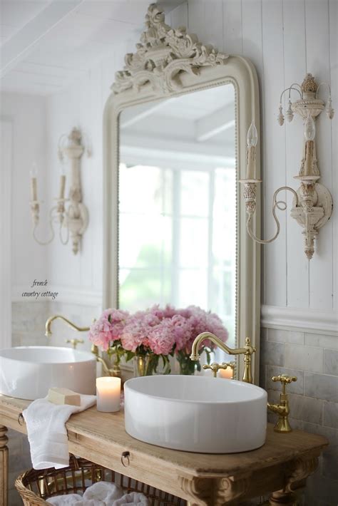 Elegant French cottage bathroom renovation peek & why I am in love ...