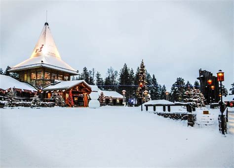 Short visit in the Santa Claus Village in Rovaniemi, Finland