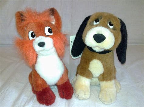 Fox and Hound plush by Frieda15 on DeviantArt