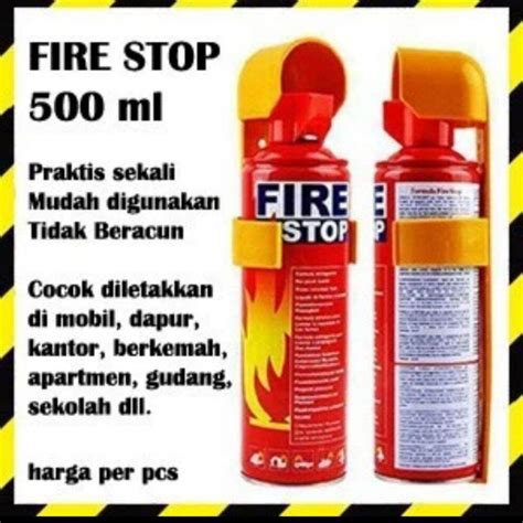 APAR Alat Pemadam Api Ringan Fire Stop Firestop Mini Spray Racun Api