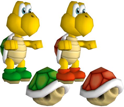 Wii New Super Mario Bros Wii Koopa Troopa The Models Resource