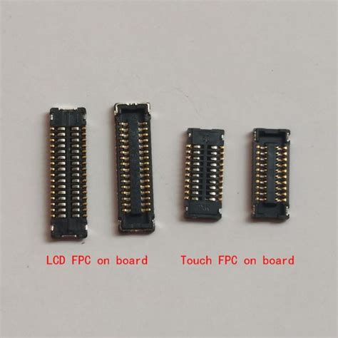 Hot K 5Pcs TP Touch LCD Display Screen Flex FPC Connector Plug For