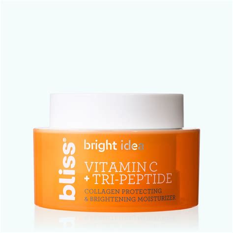 Bright Idea Vitamin C And Tri Peptide Face Moisturizer Bliss Bliss