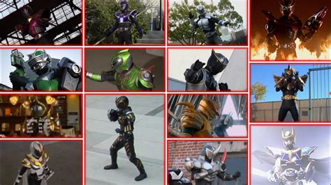 Kamen Rider Dragon Knight All Rider Henshin And Forms Youtube