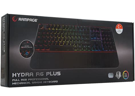 Rampage Hydra R Plus Full Rgb Usb Audio Portlu Aluminyum Kaplama