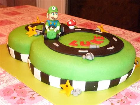 Luigi Cake For Luke 8 Years Luigi Cake Party Cakes Cake