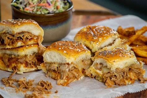 Easy Bbq Pulled Pork Sliders Recipe With Slow Cooker Pork Jawns I