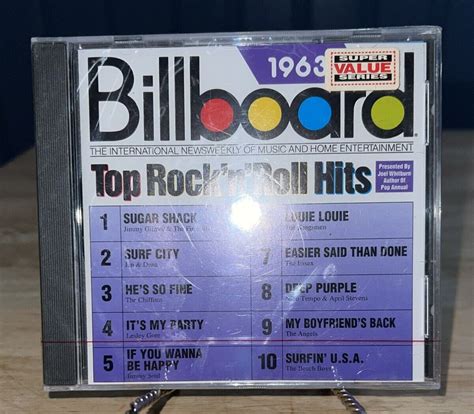 Billboard Top Rock Roll Hits By Various Artists Cd Oct