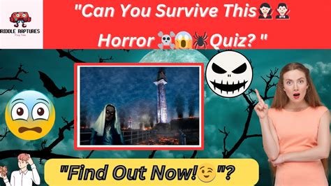 Can You Survive This Horror Quiz 😱🤔guess Now All Quiz 🧛🏻‍♂️and