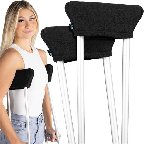 Amazon Vive Fleece Crutch Pads Comfortable Padding For Armpits