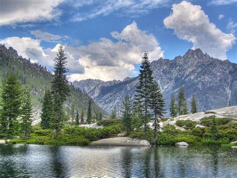 Boulder Lake Trinity Alps Trinity Alps National Parks Trip