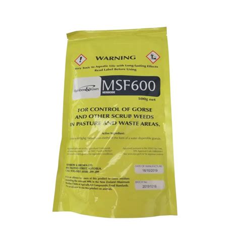 Metsulfuron Methyl Herbicide NZ Metsulfuron Herbicide