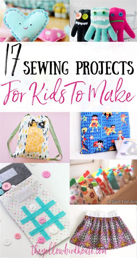 simple sewing projects  kids    yellow birdhouse