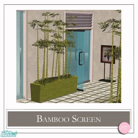 The Sims Resource Bamboo Screen Green