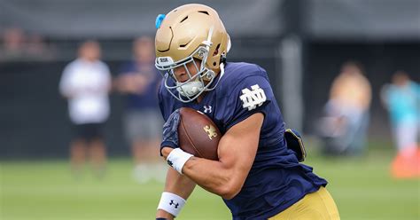 Observations From Notre Dame Football Fall Camp Practice No 13 Offense