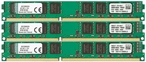 Kingston Technology Valueram Gb Kit X Gb Ddr Mhz Dimm Desktop