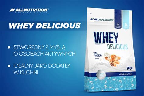 Whey Delicious Protein 700g Allnutrition • 69 Zł • Opinie • Sklep Sfd