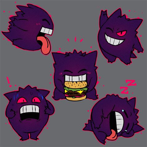 Gengar Pok Mon Image By Akairiot Zerochan Anime Image Board