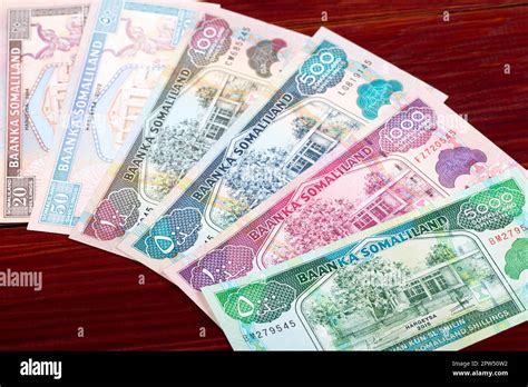 Somaliland Money Shilling A Business Background Stock Photo Alamy