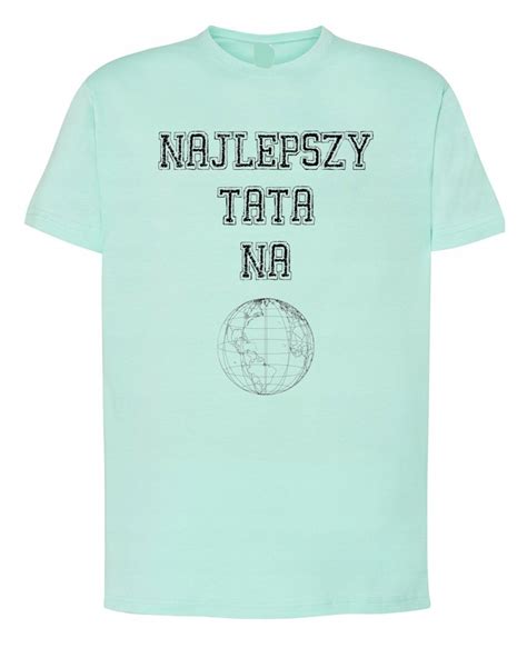 T Shirt Dzień Taty Najlepszy TATA na Świecie r L Inna marka Moda