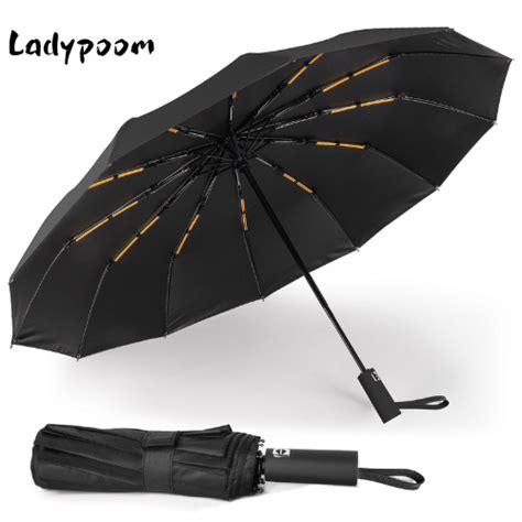 COD60 Ribs Umbrella Folding Automatic Portable Travel Auto Open