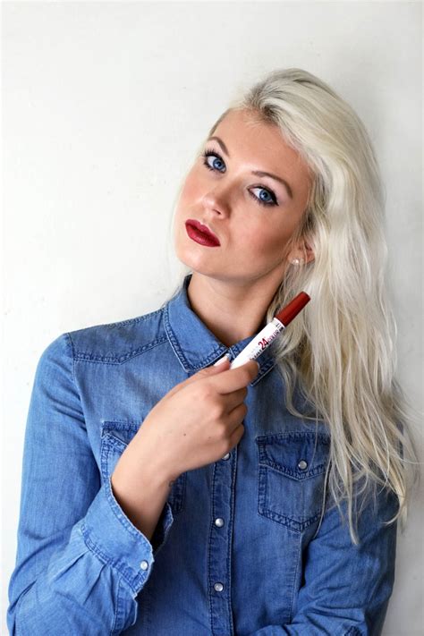 Maybelline Super Stay 24H Review | German Blondy