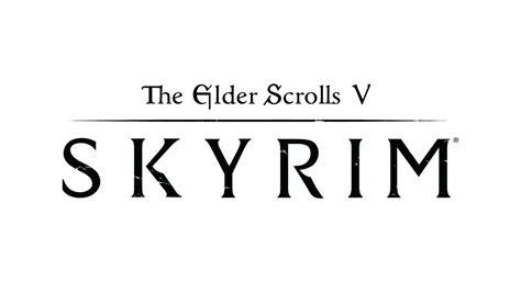 The Elder Scrolls V: Skyrim Logo Download - AI - All Vector Logo