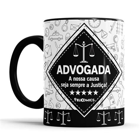 Caneca Personalizada Profissão Advogada