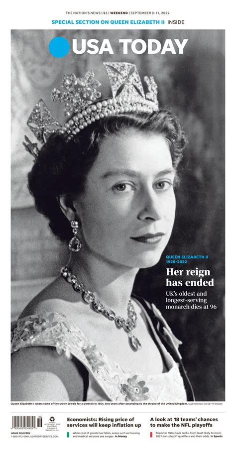 Photos How Newspapers Around The World Covered Queen Elizabeths Death Video