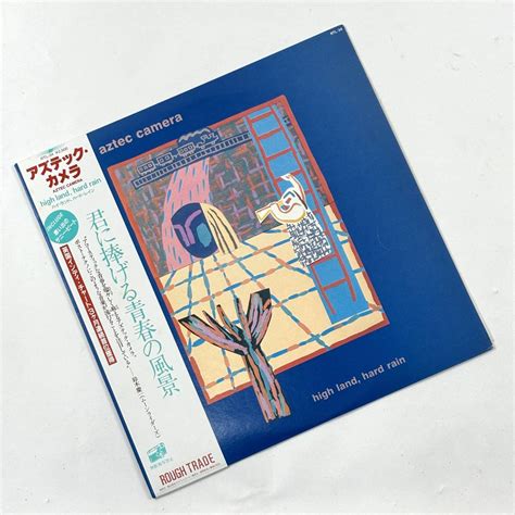 Yahooオークション 国内盤 Aztec Camera High Land Hard Rain Lp 帯