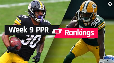 Week 9 Fantasy Rb Ppr Rankings Must Starts Sleepers Potential Busts