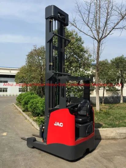 Jac Ton Reach Forklift Cqd Electric Reach Truck Stacker Forward