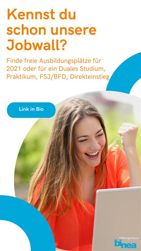 Auf unserer Jobwall findest du noch freie Ausbildungsplätze oder