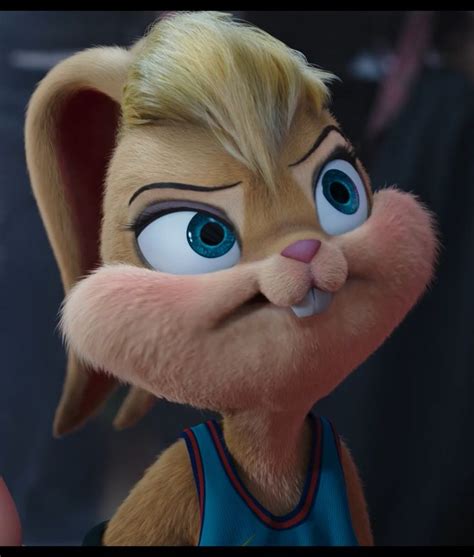 A Cartoon Character With Big Blue Eyes And Blonde Hair Wearing A