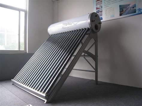 Copper Coil Pressurized Solar Water Heater Zhizun Series China Copper Coil Solar Heater And