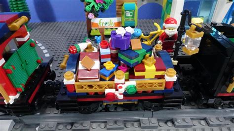 MOC-49581 Christmas Train | Letbricks