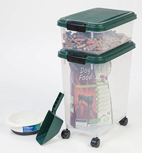 Iris 3 Piece Airtight Pet Food Container Combo Awesome Pet Supply Deals