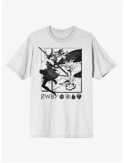 Rwby Manga Panel T Shirt Hot Topic