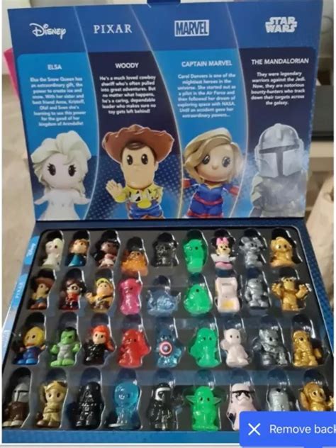 woolworths disney  ooshie complete full set    case