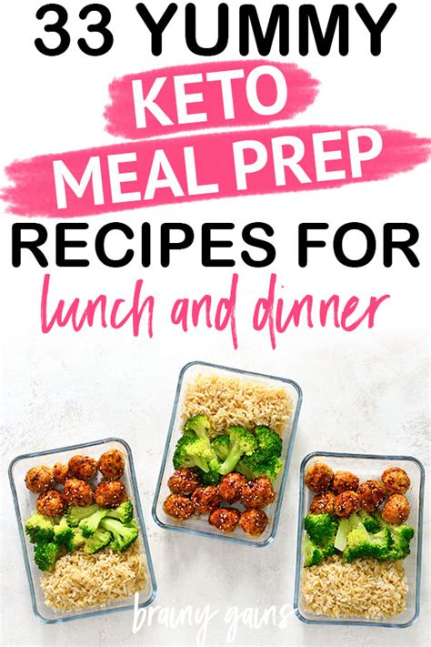 33 Keto Meal Prep Recipes Perfect For Lunch And Dinner