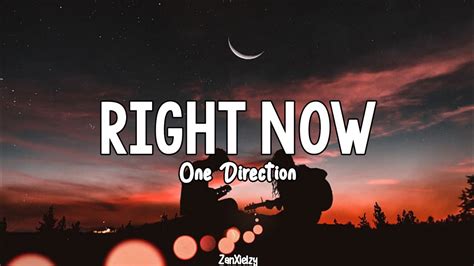 Right Now One Direction Tiktok Version Lirik Terjemahan YouTube