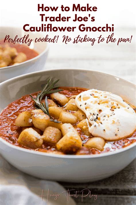 How To Make Trader Joe S Cauliflower Gnocchi Rezept