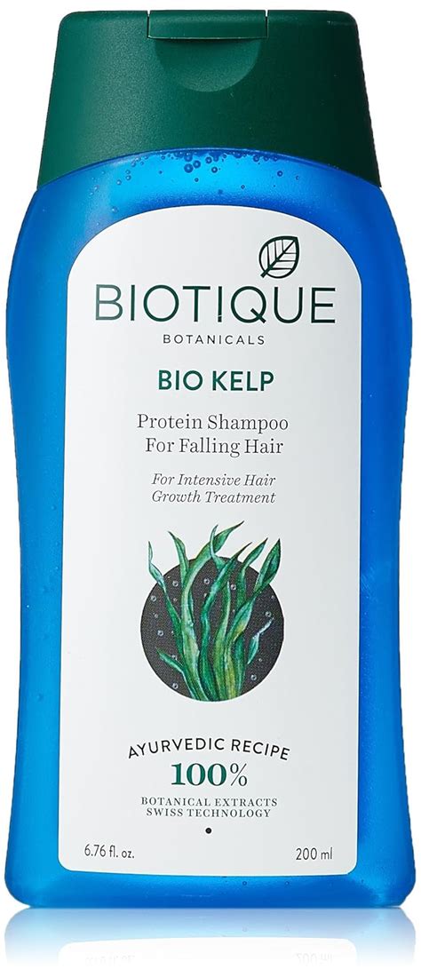 Biotique Bio Kelp Protein Shampoo For Falling Hair Intensive Hair Regrowth Treatment 200 Ml