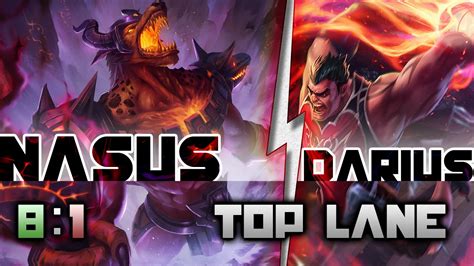 5 5 Sirhcez As Nasus Vs Darius In The Top Lane Youtube