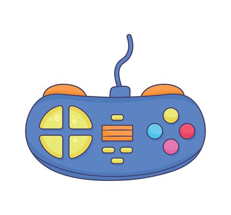 Video Game Control Nineties Style Vector Art At Vecteezy