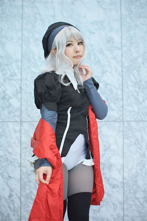 Aji Beret Black Legwear Blouse Bodysuit Caren Ortensia Cosplay Fate