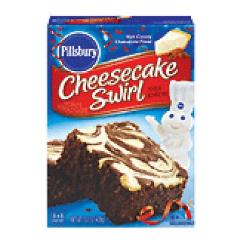 Pillsbury Fudge Supreme Cheesecake Swirl Premium Brownie Mix 15 5oz Corn Oil Shortening Oil